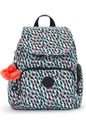 Kipling City Zip Mini Backpack Abstract Print
