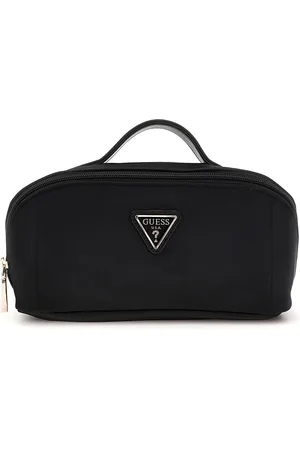 Guess Toilettas G Wave Large Cosmetic Travel Bag Zwart