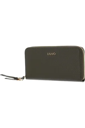Liu Jo Portemonnee Campanula ECS Zip Around Wallet Olijfgroen