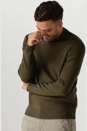 Dstrezzed Fell Mock Neck Truien & Vesten Heren - Sweater - Hoodie - Vest-