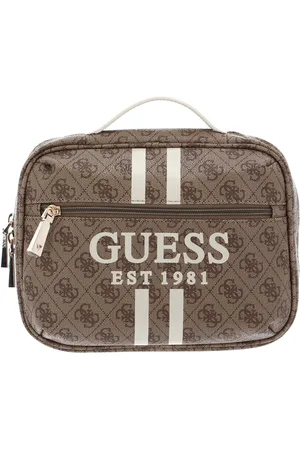 Guess Cosmetische tas Mildred Weekend Bag Beige