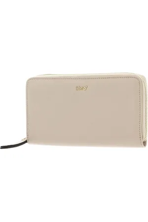 Abro+ Portemonnee Leather Dalia Long Wallet Beige
