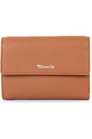 Tamaris Leren Portemonnee Amanda Wallet Lichtbruin