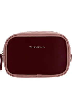 VALENTINO Toilettas Rossio Soft Cosmetic Case Rood Paars