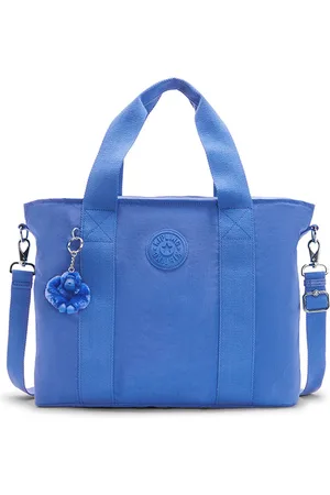 Kipling Minta L Tote Bag Havana Blue