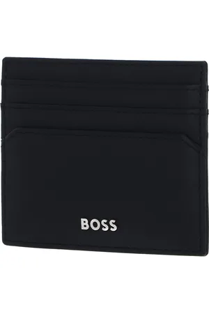 HUGO BOSS Leren Kaarthouder Classic Smooth Card Holder Zwart