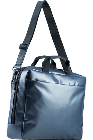 Jost Schoudertas Business tas met laptopvak Tolja Business Bag Donkerblauw