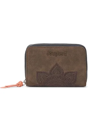 Desigual Portemonnee Mone Marisa Aquiles Wallet Bruine