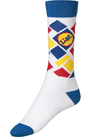Lidl 1 paar Sokken maat 39-42- Sportsokken - Festival Sokken - Fanwear - Fancollectie - Fanwear - Witte Sok