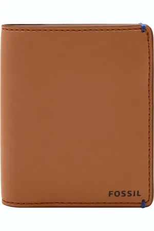 Fossil Portemonnee Joshua Vegan Cactus Bifold Lichtbruin
