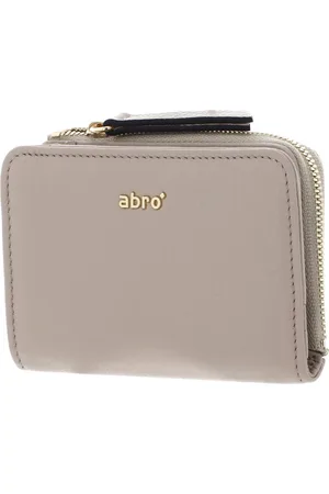 Abro+ Portemonnee Leather Dalia Wallet Taupe