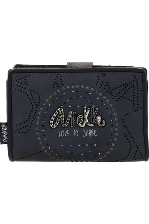Anekke Portemonnee Hollywood Studio RFID Wallet Donkerblauw