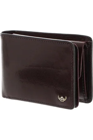Golden head Portemonnee Colorado RFID Protect Petite Billfold Coin Wallet Wijnrood
