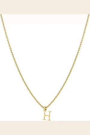 Bijoutheek Collier Letter H