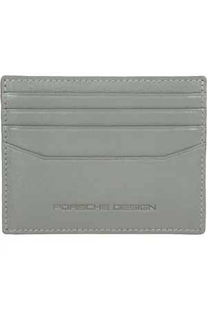 Porsche Design Leren Kaarthouder Classic Cardholder 8 Lichtgrijs