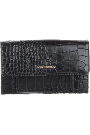 Bodenschatz Portemonnee Flap Wallet Zwart