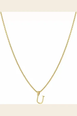 Bijoutheek Collier Letter U