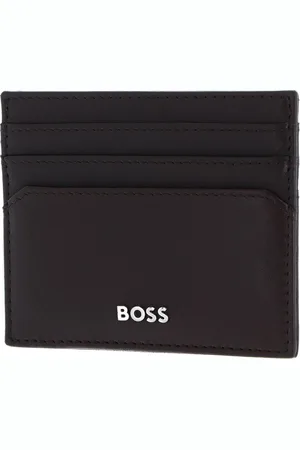 HUGO BOSS Leren Kaarthouder Classic Smooth Card Holder Bruine