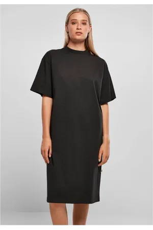 Urban classics Organic Oversized Tee Lange jurk - M