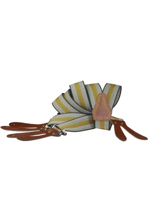 Pierre Mouton Bretel - Volwassenen - Heren - Chevron - Bretel - met Leertjes - - 140cm - 35mm - XL - XXL