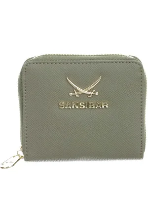 Sansibar Portemonnee Zip Wallet Olijfgroen