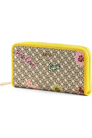 Liu Jo Portemonnee Esploratri Zip Around Wallet Beige