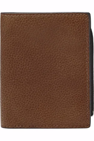 Fossil Leren Portemonnee Kaarthoes Thad Modular 3-in-1 Wallet Bruine