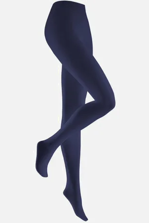 Kunert Sensual cotton 115 den panty maat XXL donkerblauw