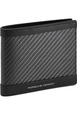 Porsche Design Kaarthoes Carbon Billfold 10 Zwart Grijs