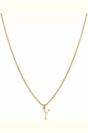 Bijoutheek Collier Letter Y