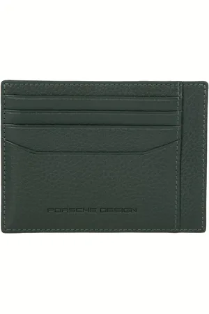 Porsche Design Leren Kaarthoes Business Cardholder 4 Donkergroen
