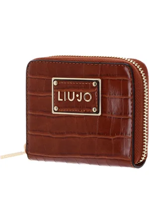 Liu Jo Portemonnee Natu Zip Around Wallet Bruine