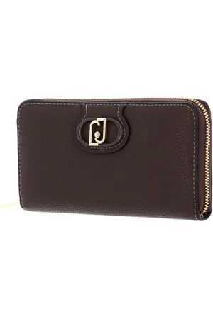 Liu Jo Portemonnee Fortuna Zip Around Wallet Donkerbruin