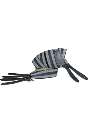 Pierre Mouton Bretel - Volwassenen - Heren - Chevron - Bretel - met Leertjes - - 120cm - 35mm - M - L