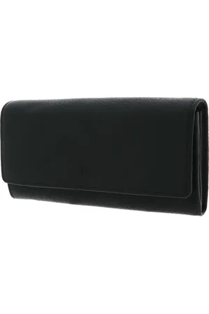 FREDsBRUDER Leren Portemonnee Flappy Wallet BG Groene