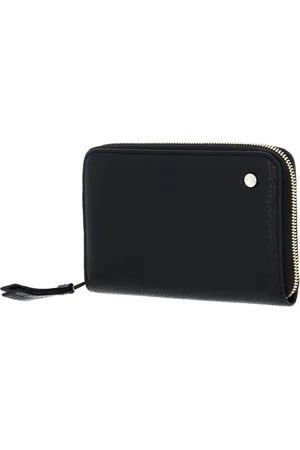 Abro+ Leren Portemonnee Leather Adria Zip Wallet Zwart