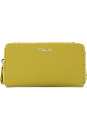 Tamaris Leren Portemonnee Amanda Zip Around Wallet Lichtgroen
