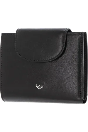 Golden head Portemonnee Colorado RFID Protect Billfold Coin Wallet With Snap Closure Zwart