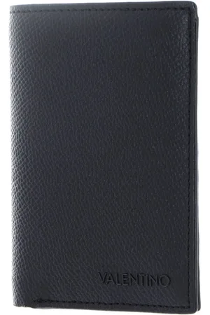 VALENTINO Leren Kaarthoes Chico Wallet Zwart