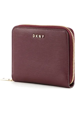 DKNY Portemonnee Bryant Small Zip Around Rood