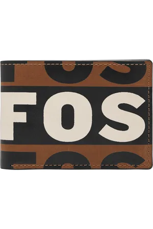 Fossil Portemonnee Maury Bifold Wallet Bruine Veelkleurig