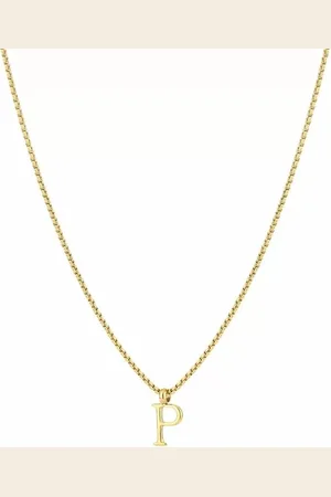 Bijoutheek Collier Letter P