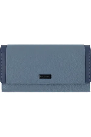Bugatti Portemonnee Ladies Long Wallet With Flap Lichtblauw