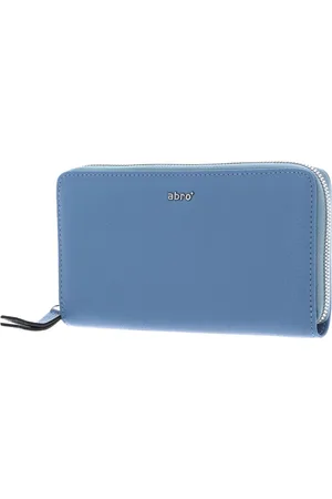 Abro+ Portemonnee Leather Dalia Long Wallet Blauw