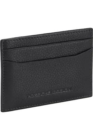 Porsche Design Leren Kaarthouder Business Cardholder 2 With Money Clip Zwart
