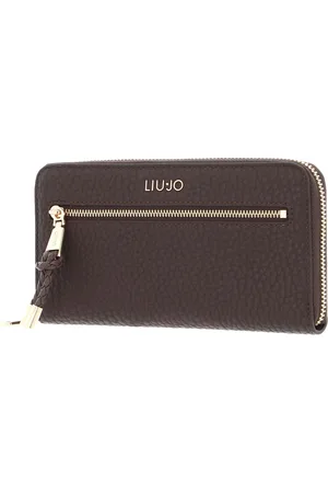 Liu Jo Portemonnee Ondina Zip Around Wallet Donkerbruin