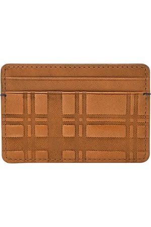 Fossil Kaarthouder Bronson Card Case Lichtbruin