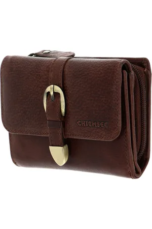 CHIEMSEE Leren Portemonnee Leather Wallet Bruine