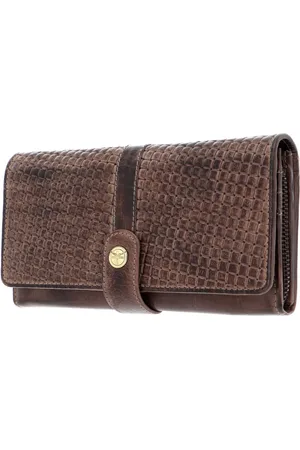 CHIEMSEE Portemonnee Antwerp Wallet with Flap Bruine