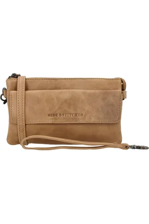 Hide & Stitches Porto Schoudertas - - 100% Leer